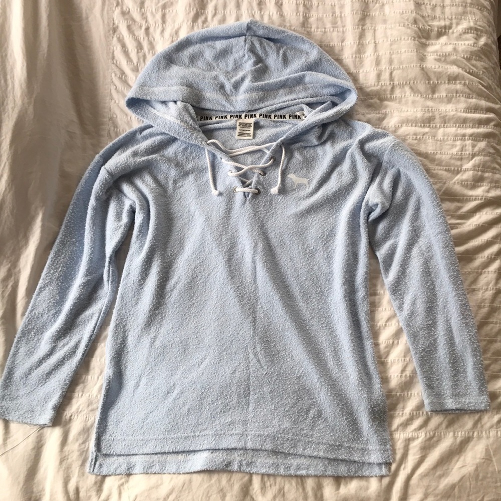 Light Blue Comfy Pink by Victorias Secret Top